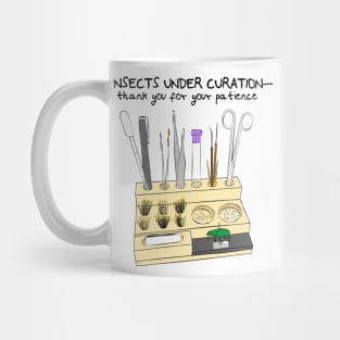 insects under curation Mug